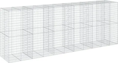 Obrázok produktu pre vidaXL Gabión s krytom 550x100x200 cm Pozinkované železo