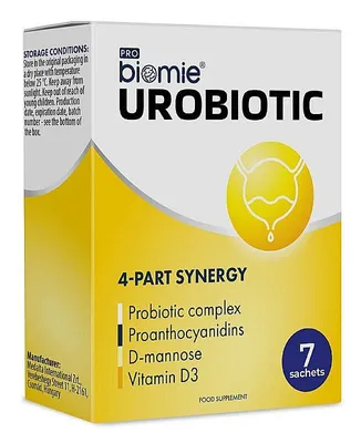 Obrázok produktu pre Pro Biomie® Urobiotic – podpora zdravia močových ciest, 7 vrecúšok