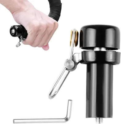 Productafbeelding van Fietsbel 2-in-1 - Mini - 80 dB - Voor stuur 22 mm