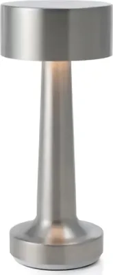 Produktbild von Goliving Tischlampe wiederaufladbar – Tischleuchte - Nachttischlampe - kabellos und dimmbar – Touch-Lampe – Nachtlampe – 21 cm – Gold