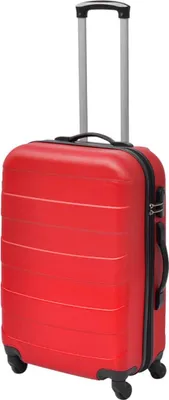 Produktbild von vidaXL 3-tlg. Hartschalenkoffer-Set Rot 45,5/55/66 cm