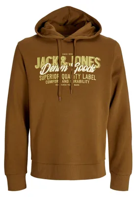Immagine prodotto di JACK & JONES Jjelogo, felpa con cappuccio, due colori, taglia 25/26, modello Noos