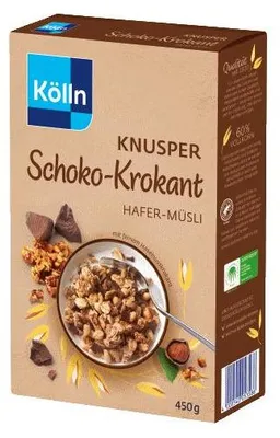 Immagine prodotto di Kölln Muesli Croccante al cioccolato, 450g