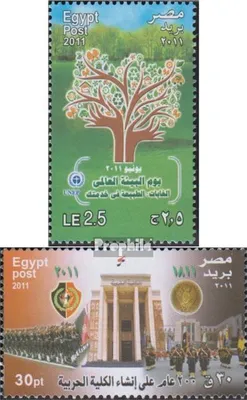 Produktbild von Briefmarken Ägypten 2011 Mi 2461,2462 (kompl.Ausg.) postfrisch Tag der Umwelt