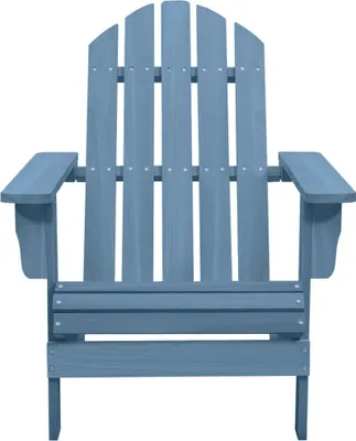 Produktbild von vidaXL Adirondack-Gartenstuhl Massivholz Tanne Blau