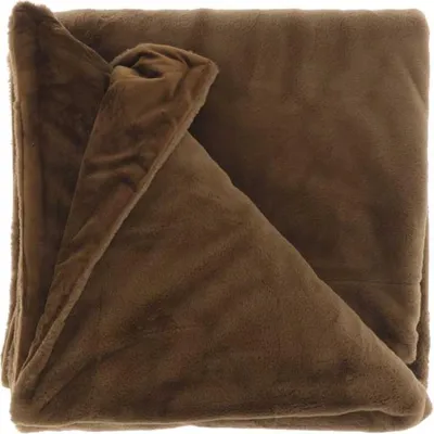 Produktbild von Unique Living |  Plaid Klaas 150x200cm bisonbraun