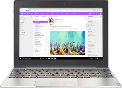 Produktbild von Lenovo Miix 320, Intel Atom®, 1,44 GHz, 25,6 cm (10.1"), 1280 x 800 Pixel, 4 GB, 64 GB