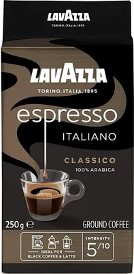 Obrázek produktu pro LAVAZZA Caffè ESPRESSO káva, mletá silná zrna arabiky 250,0 g