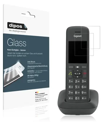 Produktbild von 2x dipos GlassAR Gigaset C575HX
