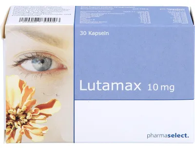 Obrázek produktu pro Lutamax 10 mg kapsle na věkem podmíněnou makulární degeneraci, 30 kapslí