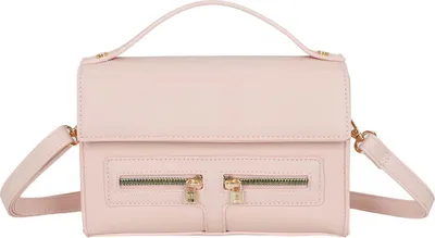 Image de Gallantry, sac à bandoulière pour femme avec deux poches avant zippées, rose