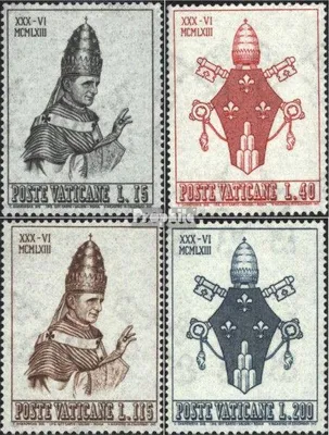 Produktbild von Briefmarken Vatikanstadt 1963 Mi 432-435 (kompl.Ausg.) postfrisch Sondermarken
