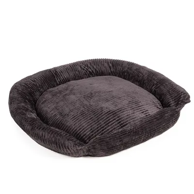 Produktbild von Hundebett Cordo · schwarz · L · ca. 130 x 125 x 25 cm