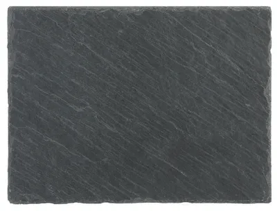 Produktbild von Secret De Gourmet Schieferbasis 32x24 Cm Schwarz  Schwarz One Size