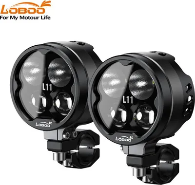 Obrázek produktu pro LOBOO L11 pomocná dálková a potkávací světla (černá) (10.1.01111.001.01)