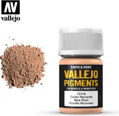 Image de Vallejo Pigment Fresh Rust 73118 30ml