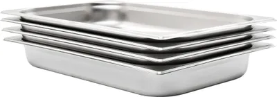Produktbild von Gastronormbehälter 4 Stk. GN 1/1 65 mm Edelstahl