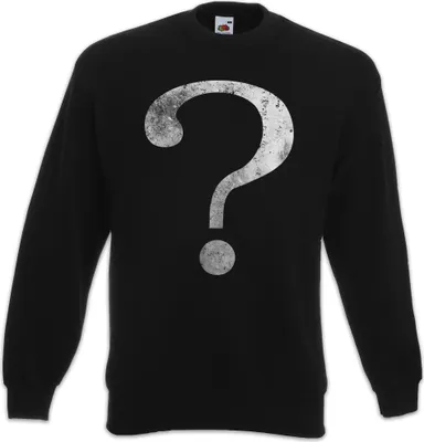 Produktbild von Urban Backwoods Questionmark, Sweatshirt, Farbe: Schwarz, Größe: 2XL