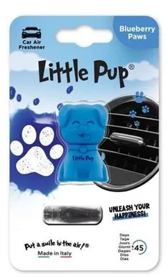 Produktbild von Autoduft "Blaubeerpfoten", blau, LITTLE PUP 7640186843638