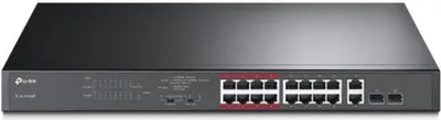 Produktbild von TP-Link TL-SL1218MP, Switch, (16-Port-10/100Mbit/s-+2-Port-Gigabit-