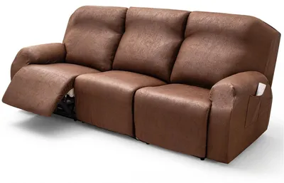Imagen del producto de Funda elástica para sillón con bolsillo lateral y tejido lavable