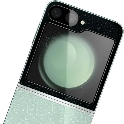 Produktbild von Szkło na aparat + szkło na ekran zewnętrzny Bizon Glass Lens do Galaxy Z Flip6, 2 zestawy
