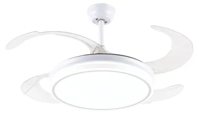 Produktbild von Einziehbarer Deckenventilator mit LED-Licht und Timer