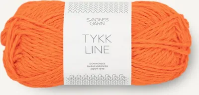 Produktbild von Sandnes Tykk Line 50g 3009 orange tiger