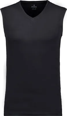 Produktbild von RAGMAN Herren TankTop Doppelpack Sleeveless V-Neck Schwarz XXL