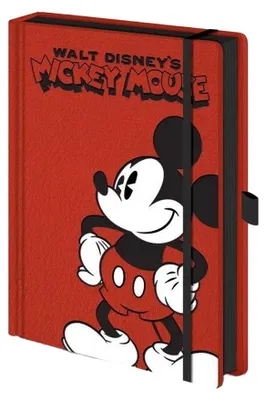 Produktbild von Disney - Notizbuch, "Mickey Mouse", A5 CD223 (Einheitsgröße) (Rot)