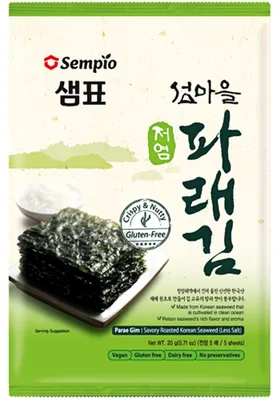 Produktbild von Koreanischer Snack Nori weniger Salz 5g - Sempio