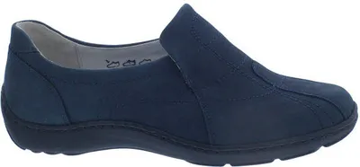 Produktbild von Waldläufer Henni Slipper 496504-1961-217 marine Nubukleder Weite H 38 1/2