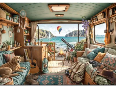 Produktbild von BLUEBIRD Puzzle Camping in Kü stennä he 500 dlks