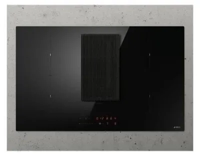 Produktbild von ELICA Nikolatesla Prime S BL/A/83 Induktionskochfeld mit integrierter Absaugung, 4 Zonen, 83 cm, 7400 W max, Touch-Slider, Autocapture, Booster, Warmhalten