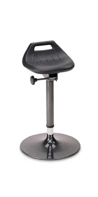 Produktbild von Stehhilfe Integralschaum Sitz-H.650-850mm STA anthrazit Tellerfuß BIMOS