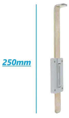 Zdjęcie produktu dla Zamek do bramy garażowej, blokada zamykania, blokada, zabezpieczenie, 250 mm, do garażu
