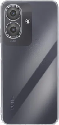 Produktbild von Avizar, Hülle für Realme Note 60 aus weichem Silikon mit Kameraschutz, Transparent