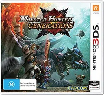 Zdjęcie produktu dla Capcom Monster Hunter Generations, Nintendo 3DS, Tryb multiplayer, Powyżej 13 lat, Nośnik fizyczny