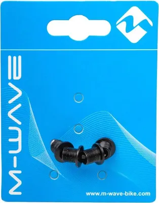 Produktbild von M-wave Pd Chain Ring Bolts Kettenblattschraubensatz 4 Einheiten Schwarz 12.5 mm Schwarz 12.5 mm