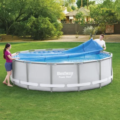 Produktbild von Bestway Pool-Solarabdeckplane Flowclear 427 cm