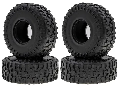 Produktbild von 4 Stueck 1,9 Zoll 116 x 45 x 42 mm Gummireifen-Ersatz fuer Trax4 Axial Scx10 Wraith Rc4wd Yikong Rgt 1/10 ferngesteuerte Autoraeder