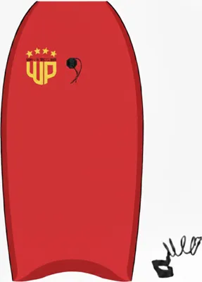 Produktbild von Wave Power Bodyboard Woop 33 Red Aqua
