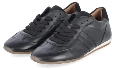 Produktbild von Gabor Damen Low Sneaker Schwarz Glattleder Größe: 35