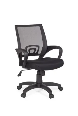 Produktbild von Bürostuhl Schwarz Schreibtischstuhl mit Armlehne Bürodrehstuhl Jugendstuhl