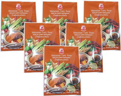 Produktbild von 6er-Pack COCK Matsaman Currypaste (6x 50g) | Matsaman Curry Paste
