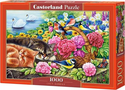 Zdjęcie produktu dla Puzzle 1000 Lazy Sunday CASTOR