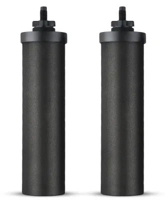 Wasserfilter 2er-Pack Aktivkohle, 6000 Liter, NSF, Schwerkraftfiltration