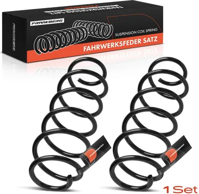 Produktbild von Frankberg 2x Fahrwerksfeder Hinterachse für Mercedes-Benz A-Klasse W169 B-Klasse W245 2004-2012