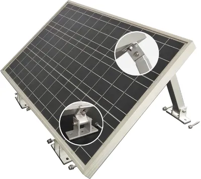 Image de Support en aluminium enjoy solar® Master avec angle d'inclinaison réglable de 10° à 30° pour module solaire, adapté à toutes les largeurs de module, 0 % de TVA.