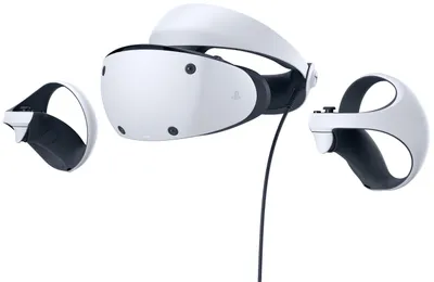Produktbild von Sony PlayStation VR2, Dediziertes obenmontiertes Display, Schwarz, Weiß, 110°, Einfarbig, 110°, 120 Hz